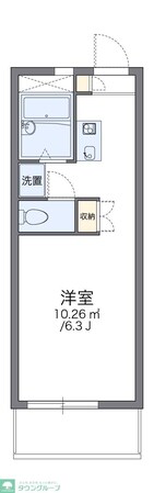 レオパレスサニーコートイシガキの物件間取画像